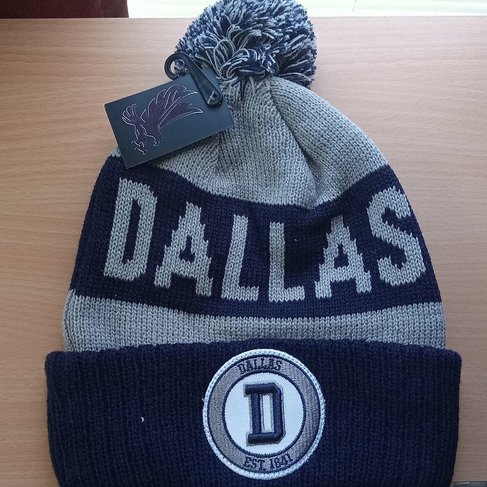Dallas Winter Pom Beanie Hat